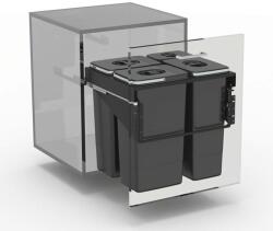 EKOTECH - beépíthető hulladékgyűjtő front 60 - 1x7 liter+3x26 liter