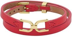 Fossil Bratara Fossil Heritage D Link red leather JF04436710