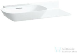 Laufen Ino 90x45 cm-es mosdó, pult a jobb oldalon, csaplyuk nélkül, fehér H8133020001091 (H8133020001091)
