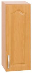 TEMPO KONDELA Konyhaszekrény, felső, jobb, égerfa LORA MDF NEW KLASIK W30 / 735
