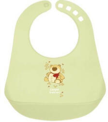  Canpol babies műanyag előke - zöld maci