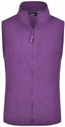 James & Nicholson (Daiber) Női fleece mellény JN048 - Lila | S (1-JN048-71767)