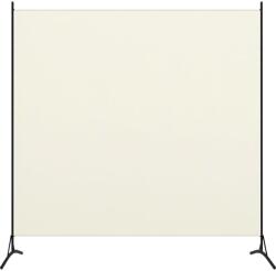vidaXL Paravan de cameră cu 1 panou, alb crem, 175 x 180 cm (320735)