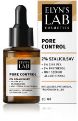 Elyn's Lab lyn’s Lab Pore Control 2% Szalicilsav + 1% Cink PCA + 1% Panthenol szérum - 30 ml