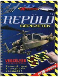 Alexandra Repülő gépezetek - 3D expedíció könyv + 2 db 3D szemüveg (9789633690451)