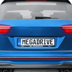 MEGA DRIVE Suport Numar Inmatriculare Mega Drive Romania Set 2 Buc