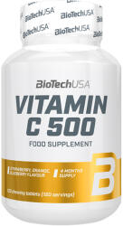 BioTechUSA Vitamin C 500 - 120 tablete