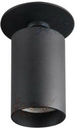 Kanlux 29311 CHIRO GU10 DTO-B kerek beltéri álmennyezeti lámpa fekete színben, GU10 foglalat, max 35W teljesítmény, IP20 védettséggel, 220-240 V (Kanlux 29311) (29311)