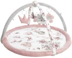 Babysteps Salteluta cu arcada interactiva pentru copii si bebelusi, activitati cu jucarii senzoriale , nature