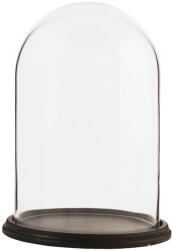 Clayre & Eef Platou decorativ lemn cupola sticla 23x31 cm (6GL1271) Tava