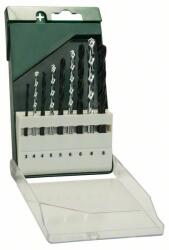Bosch Set de burghie metal HSS-R/piatra, 9 buc. 3, 0 mm x 61 mm- 4, 0 mm x 75 mm- 5, 0 mm x 86 mm- 6, 0 mm x 93 mm- 8, 0 mm x 117 mm- 4, 0 m - 2609255482 (2609255482) Burghiu