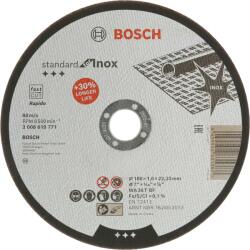 Bosch DISC DE TAIERE Standard for Inox 180 x 1.6 x 22.23 - Cod producator : 2608619771 - Cod EAN : 4059952631387 - 2608619771 (2608619771)