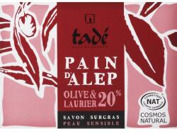 Tade Săpun de Alep cu ulei de laur 20% - Tadé Pain d'Alep Olive & Laurier 20% Soap 190 g