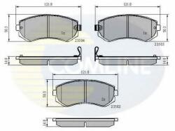 COMLINE Set placute frana, frana disc NISSAN ALMERA I (N15) (1995 - 2000) COMLINE CBP3484