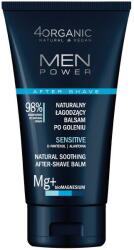 4organic Balsam după ras pentru pielea sensibilă, cu efect calmant - 4Organic Men Power Natural Soothing After-Shave Balm Sensitive 150 ml