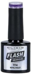 Elixir Gel-lac pentru unghii semipermanent - Elixir Flash Semi Gel 1111 - Silver City