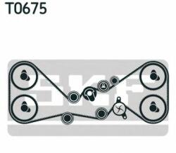 SKF Set pompa apa + curea dintata SUBARU FORESTER (SF) (1997 - 2002) SKF VKMC 98114