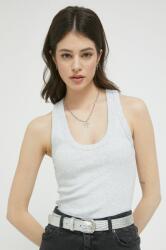 Abercrombie & Fitch top női, szürke - szürke XL - answear - 8 190 Ft