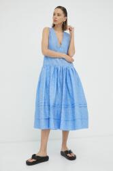 Lovechild ruha midi, harang alakú - kék 40