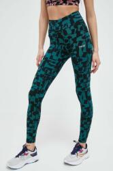 Casall edzős legging zöld, mintás - zöld 38 - answear - 25 790 Ft