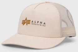 Alpha Industries sapka bézs, nyomott mintás - bézs Univerzális méret