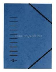 PAGNA A4 behajtófül nélküli kék karton gumismappa (24001-02) (24001-02)