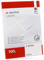 a-series Etikett címke, 70x36mm, 100 lap, 24 címke/lap a-series (AS0603/65054) - pepita