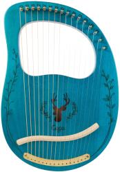 Cega Lyre Harp 16 Strings Blue