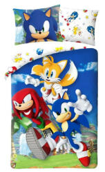 Sonic, a sündisznó ágyneműhuzat 140×200cm, 70×90 cm (HAX604968) - gyerekagynemu