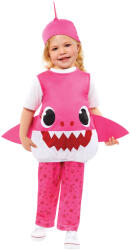 Amscan Detský kostým pre najmenších - Baby Shark ružový Mărimea - Cei mici: 12 - 24 luni Costum bal mascat copii