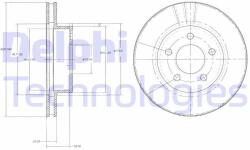 DELPHI Disc frana DELPHI BG3546 (BG3546)