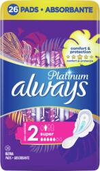 Always Platinum Super Szárnyas Egészségügyi Betét, 26 db