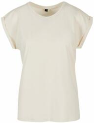 Build Your Brand Bluză lejeră cu mânecă scurtă pentru femei - Nisip deschis | XXL (BY021-1000324672)