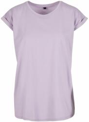 Build Your Brand Bluză lejeră cu mânecă scurtă pentru femei - Liliac | 4XL (BY021-1000314768)