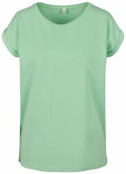 Build Your Brand Bluză lejeră cu mânecă scurtă pentru femei - Mentă | XXXXXL (BY021-1000296090)