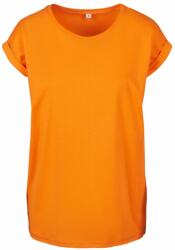 Build Your Brand Bluză lejeră cu mânecă scurtă pentru femei - Oranj | 3XL (BY021-1000296095)