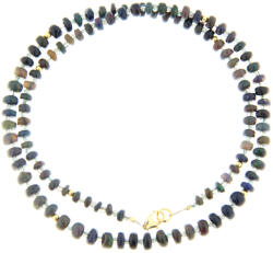  Colier Opal de Foc Natural Disc 2-3 x 4-5 mm - Accesorii Gold Filled