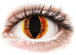Maxvue Vision Lentile de contact colorate ColourVUE Crazy Lens - Saurons Eye - fără dioptrie (2 lentile) Ochelari de citit