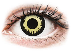 Maxvue Vision Lentile de contact colorate ColourVUE Crazy Lens - Eclipse - fără dioptrie (2 lentile) Ochelari de citit