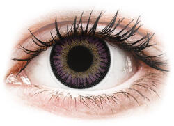 Maxvue Vision Lentile de contact colorate ColourVUE 3 Tones Violet - fără dioptrie (2 lentile) Ochelari de citit