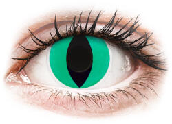 Maxvue Vision Lentile de contact colorate ColourVUE Crazy Lens - Anaconda - fără dioptrie (2 lentile)