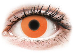 Maxvue Vision Lentile de contact colorate ColourVUE Crazy Glow Orange - fără dioptrie (2 lentile)