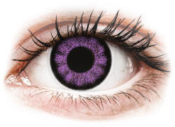 Maxvue Vision Lentile de contact colorate ColourVUE BigEyes Ultra Violet - fără dioptrie (2 lentile) Ochelari de citit