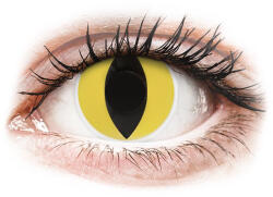 Maxvue Vision Lentile de contact colorate ColourVUE Crazy Lens - Cat Eye - fără dioptrie (2 lentile)