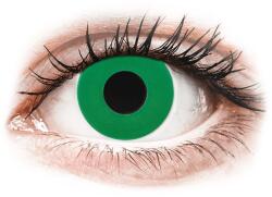 Gelflex Lentile de contact colorate CRAZY LENS - Emerald Green - lentile zilnice fără dioptrie (2 lentile)