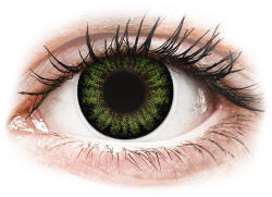 Maxvue Vision Lentile de contact colorate ColourVUE BigEyes Party Green - fără dioptrie (2 lentile)