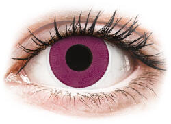 Maxvue Vision Lentile de contact colorate ColourVUE Crazy Lens - Purple - fără dioptrie (2 lentile)