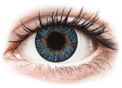 Alcon Lentile de contact colorate FreshLook ColorBlends True Sapphire - cu dioptrie (2 lentile) Ochelari de citit