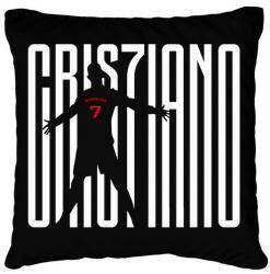 printfashion Cristiano Ronaldo - Párnahuzat, Díszpárnahuzat - Fekete (13028476)
