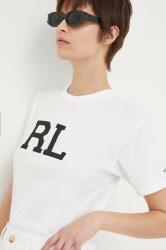 Ralph Lauren pamut póló fehér - fehér S - answear - 39 990 Ft